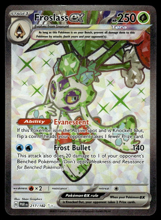 Froslass ex 217/182 - Paradox Rift - Scarlet & Violet