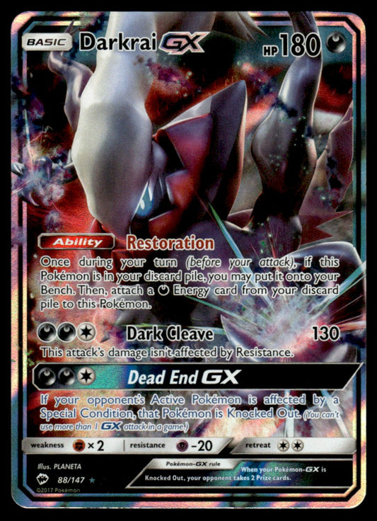 Darkrai-GX - NM - 88 - Burning Shadows