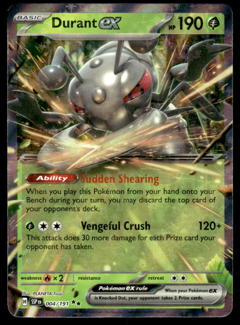 Durant ex 004/191 - Surging Sparks - Scarlet & Violet