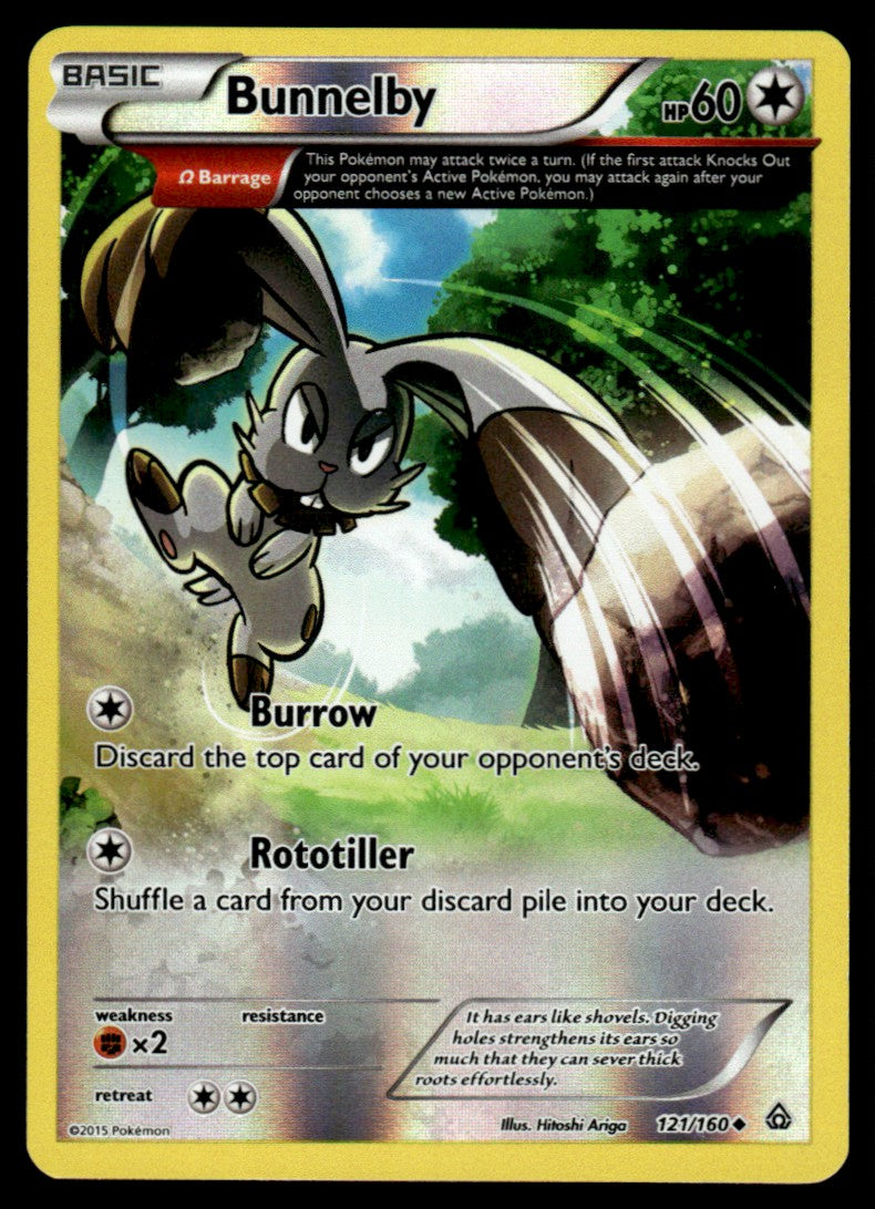Bunnelby - Reverse - NM - 121 - Primal Clash