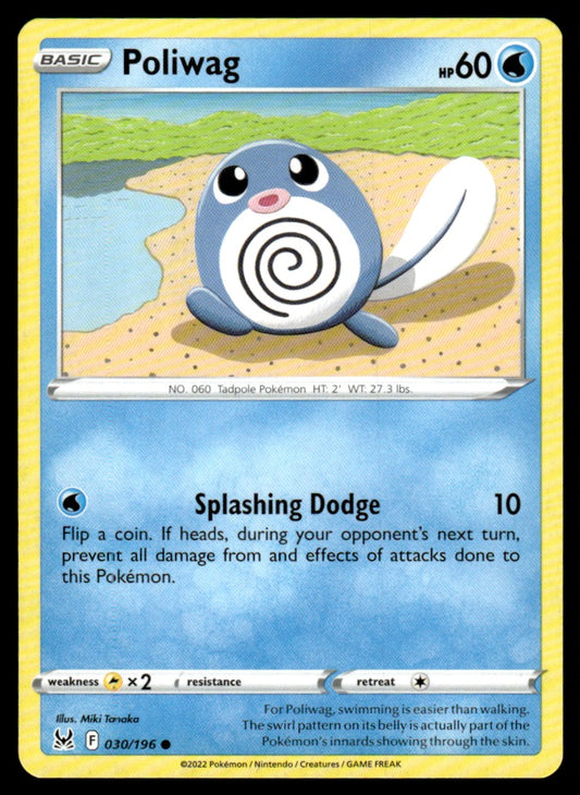 Poliwag 030/196 Comun - Lost Origin - Sword & Shield