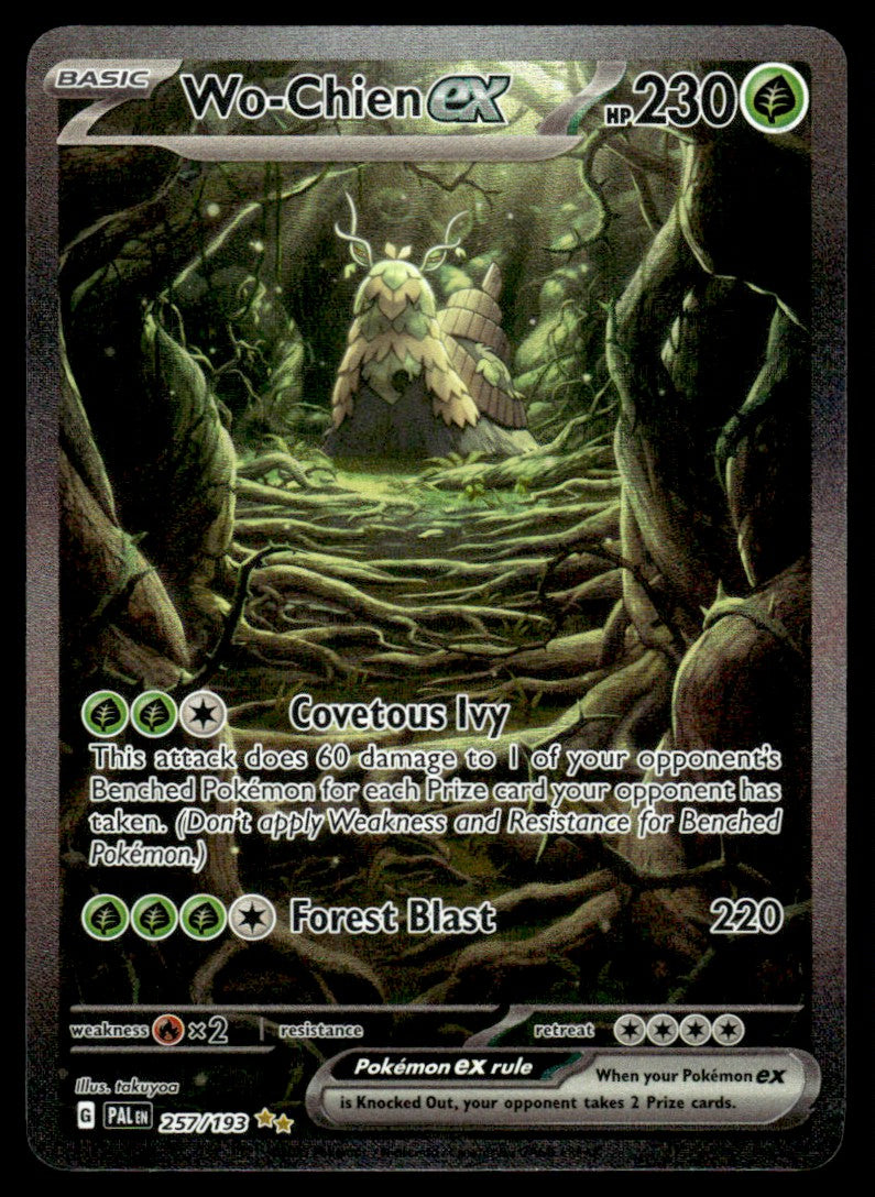 Wo-Chien ex 257/193 - Paldea Evolved - Scarlet & Violet