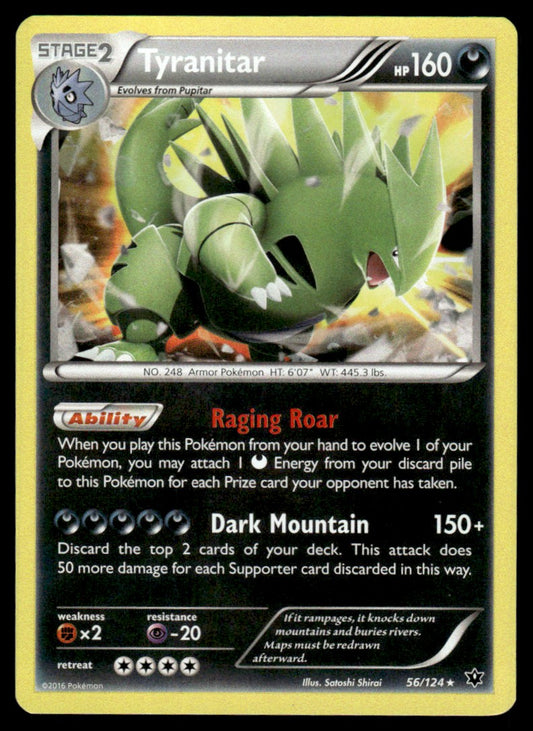 NM - Tyranitar 56 - Holo - Fates Collide