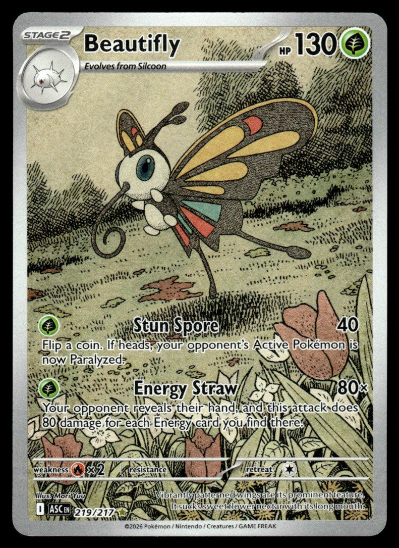 Beautifly 219/217 - Ascended Heroes - Mega Evolution