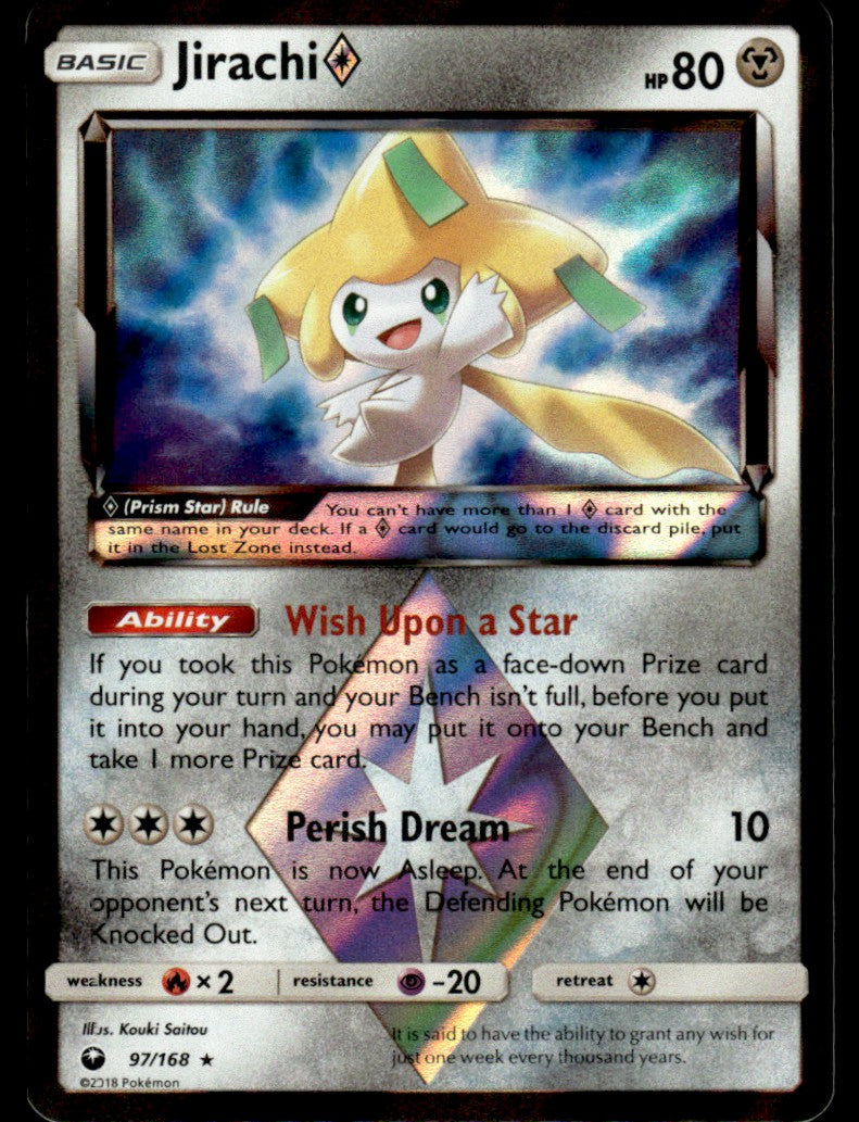 Jirachi Prism Star 97 - Celestial Storm