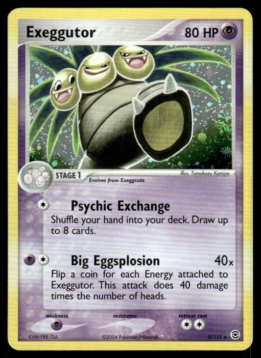 NM - Exeggutor 5 - Holo - FireRed & LeafGreen