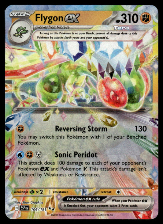 Flygon ex 106/191 - Surging Sparks - Scarlet & Violet