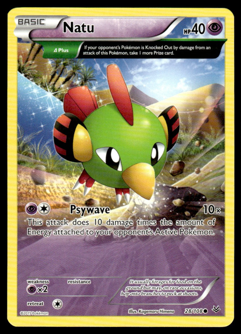 Natu - No Holo - NM - 28 - Roaring Skies