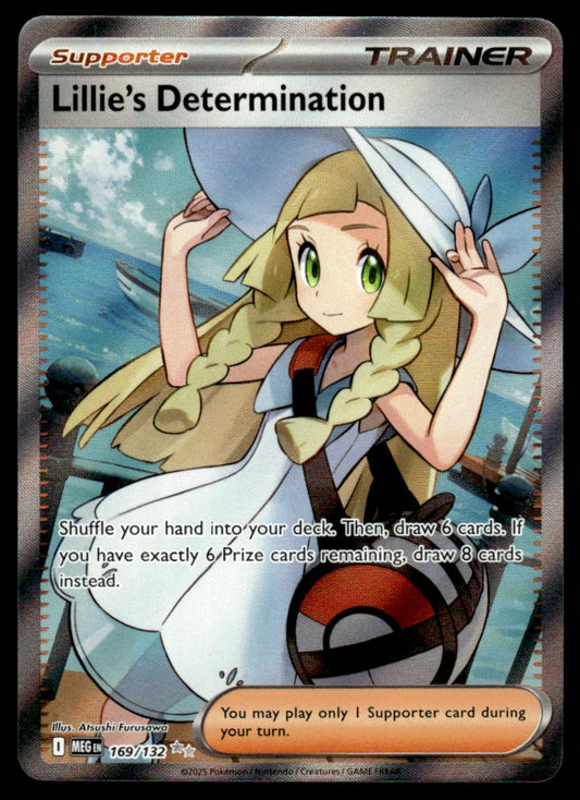 Lillie's Determination 169/132 - Mega Evolution Base Set - Mega Evolution