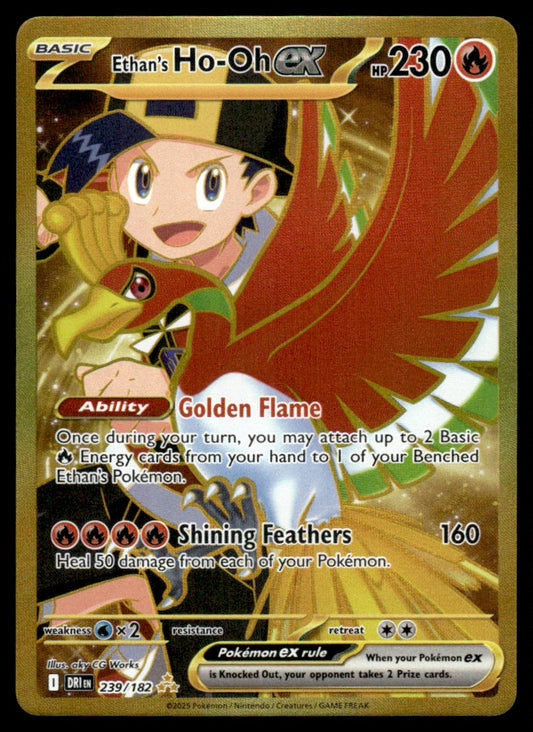 Ethan's Ho-Oh ex 239/182 - Destined Rivals - Scarlet & Violet