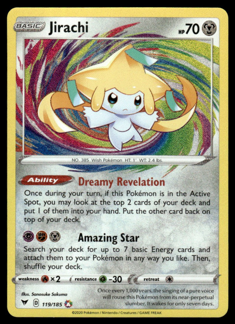 Jirachi 119/185 - Vivid Voltage - Sword & Shield