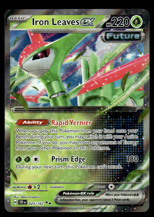 Iron Leaves ex 025/162 - Temporal Forces - Scarlet & Violet