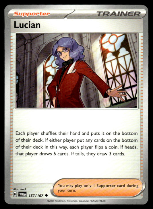 Lucian 157/167 Uncomon - Twilight Masquerade - Scarlet & Violet