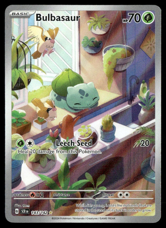 Bulbasaur 143/142 - Stellar Crown - Scarlet & Violet