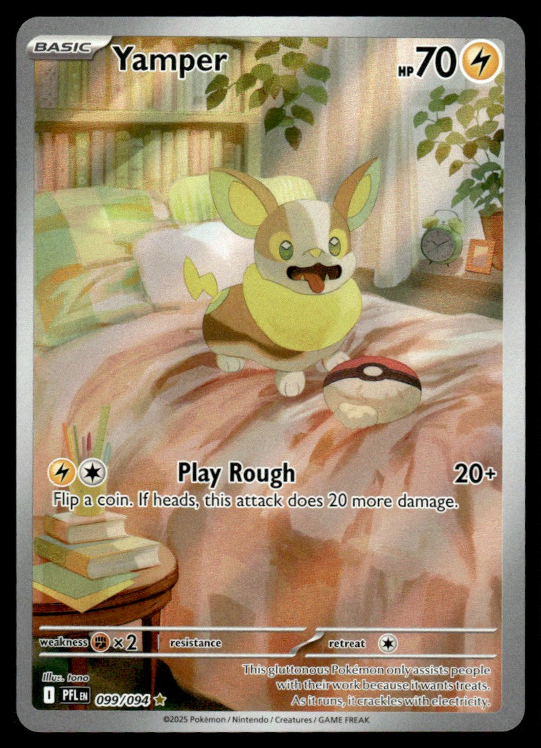 Yamper 99 - Phantasmal Flames - Mega Evolution