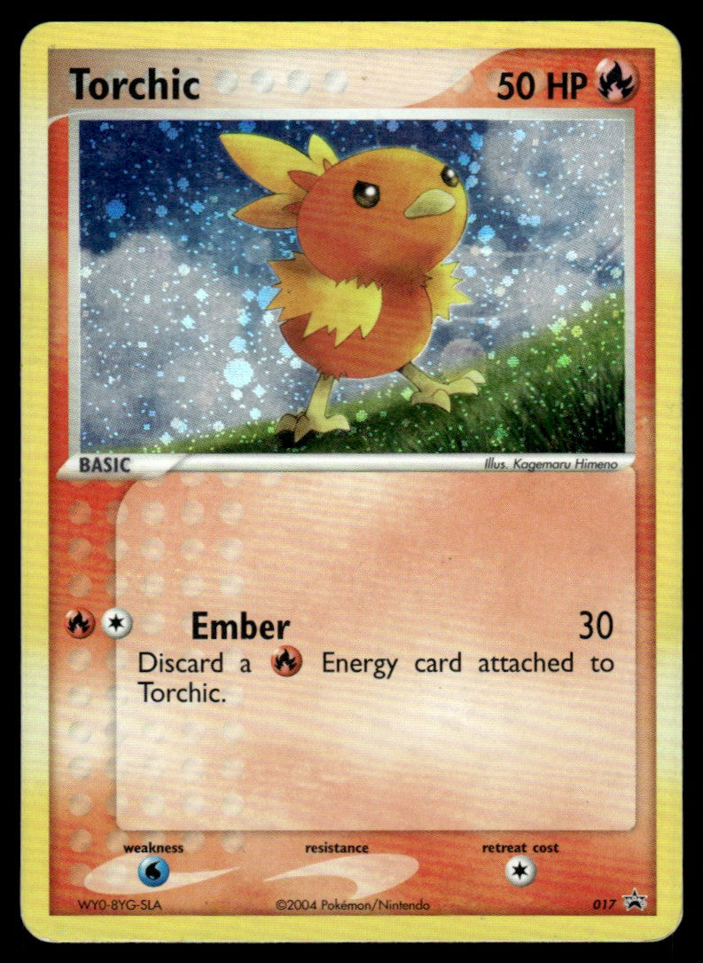 LP - Torchic (Cosmo Holo) 17 - Holo - Nintendo Black Star Promos