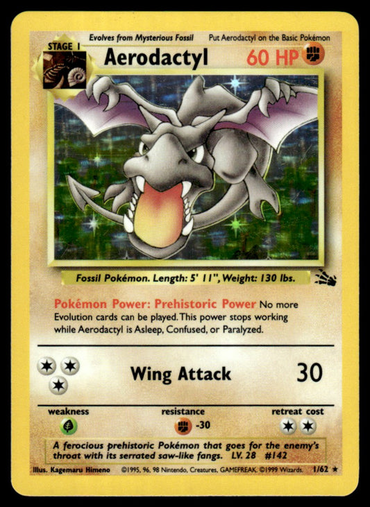 Aerodactyl Holo - NM - Fossil
