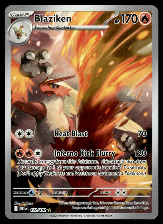 Blaziken 192/182 - Destined Rivals - Scarlet & Violet