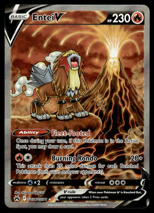 Entei V GG36/GG70 - Crown Zenith - Galarian Gallery - Sword & Shield