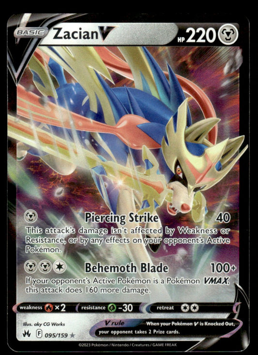Zacian V 095/159 - Crown Zenith - Sword & Shield