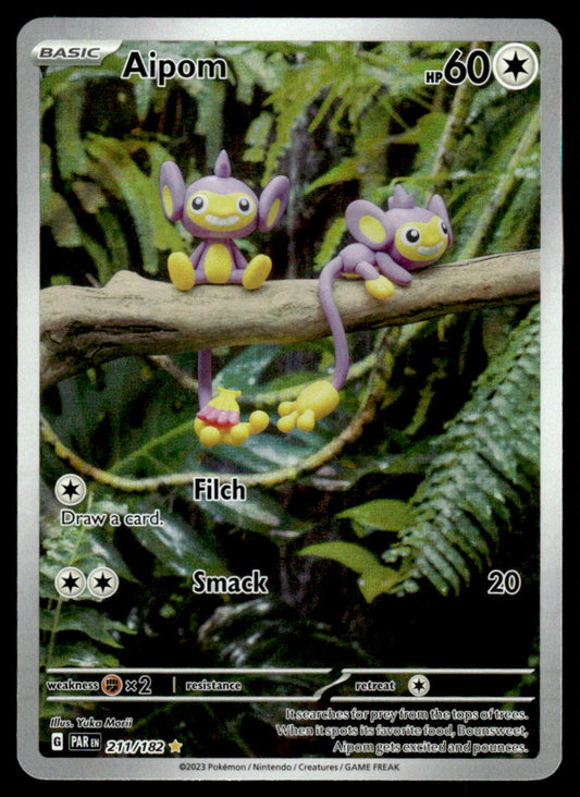 Aipom 211/182 - Paradox Rift - Scarlet & Violet