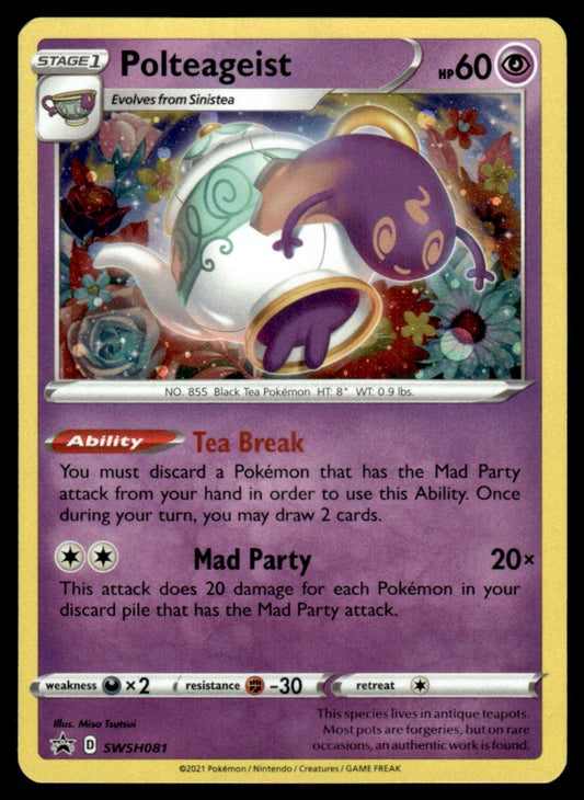 Polteageist (Cosmo Holo) SWSH081/PRSS - Sword & Shield Promos - Sword & Shield