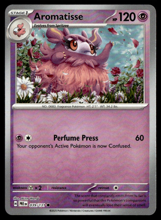 Aromatisse (Poke Ball Pattern) 039/131 - Prismatic Evolutions - Scarlet & Violet
