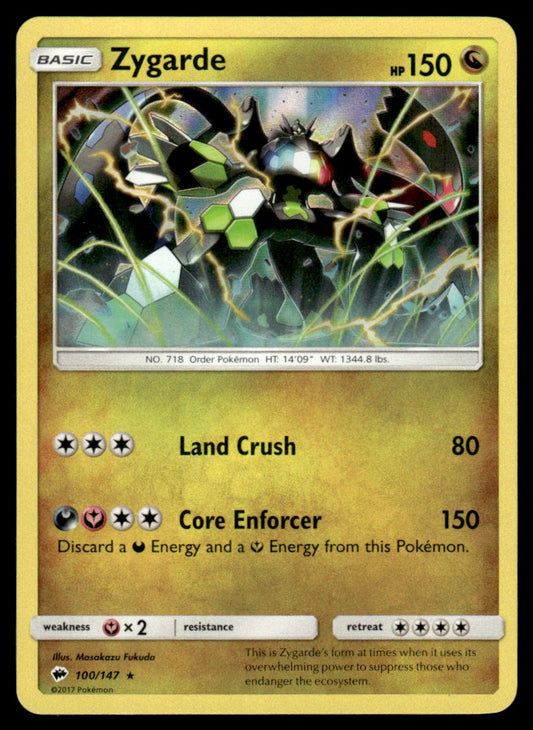 LP - Zygarde 100 - Holo - Burning Shadows