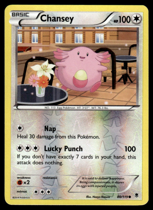 NM - Chansey 80 - Reverse - Phantom Forces