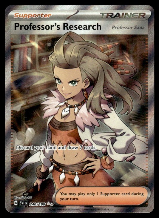 Professor’s Research 240/198 - Scarlet & Violet Base Set - Scarlet & Violet