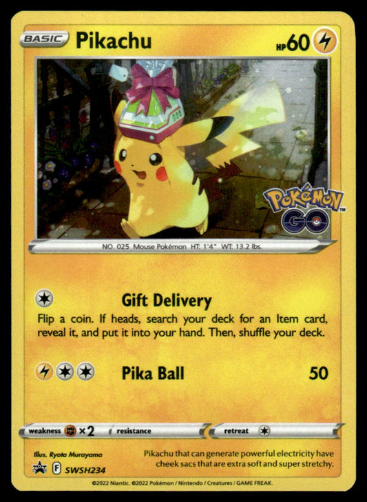 Pikachu (Cosmo Holo) SWSH234/PRSS - Sword & Shield Promos - Sword & Shield