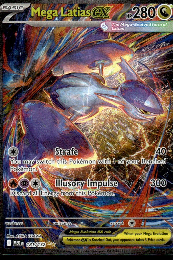 Mega Latias ex 181/132 - Mega Evolution Base Set - Mega Evolution