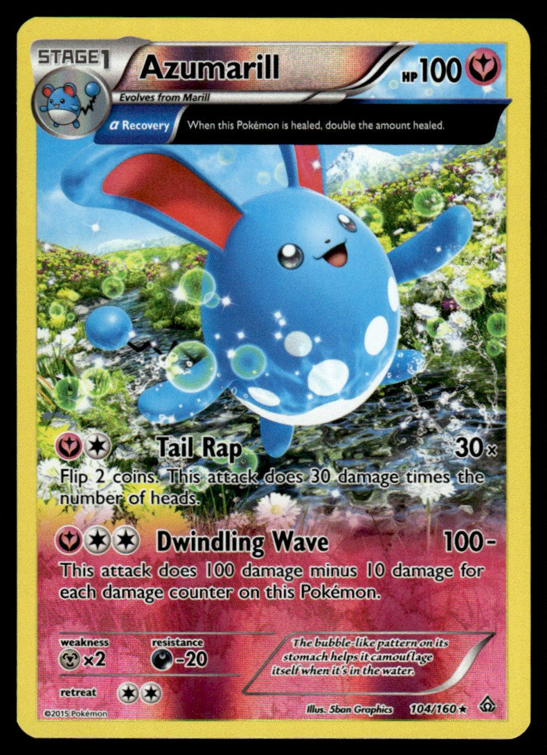 Azumarill - Reverse - NM - 104 - Primal Clash