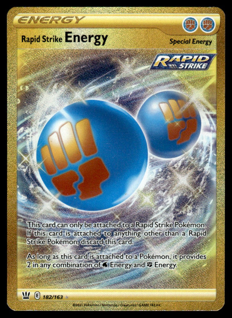 Rapid Strike Energy 182/163 - Battle Styles - Sword & Shield