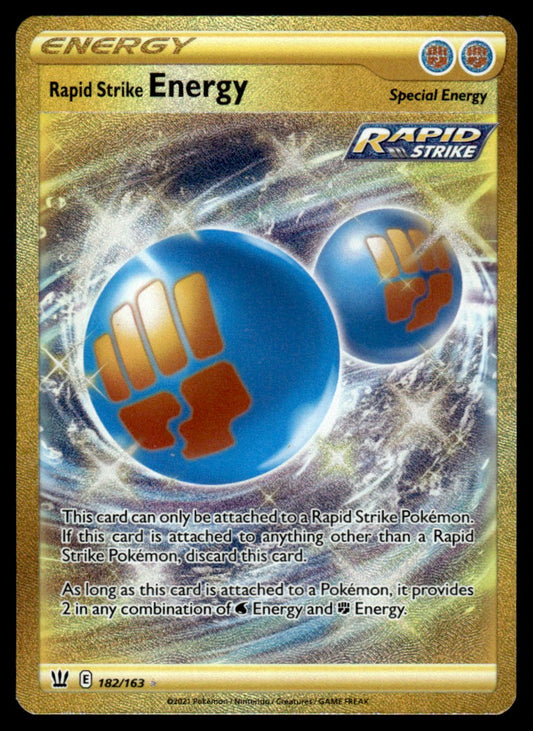 Rapid Strike Energy 182/163 - Battle Styles - Sword & Shield
