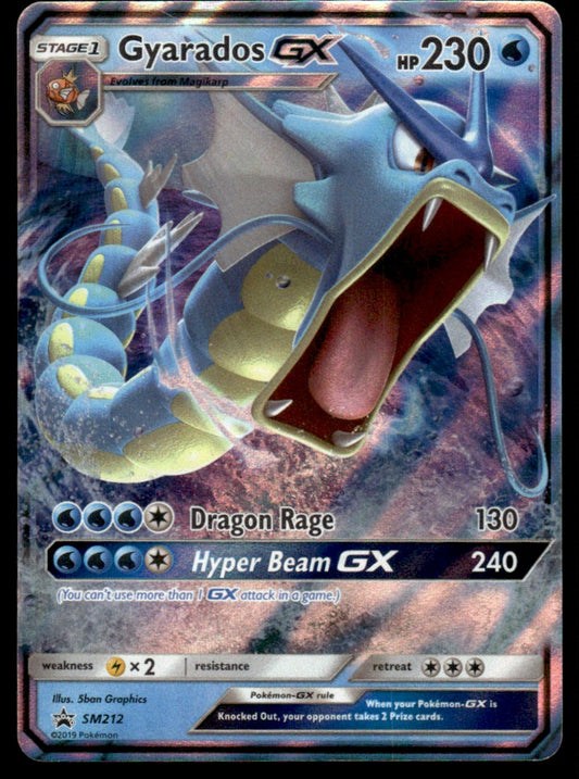 NM Gyarados GX SM212 - Sun & Moon Promos