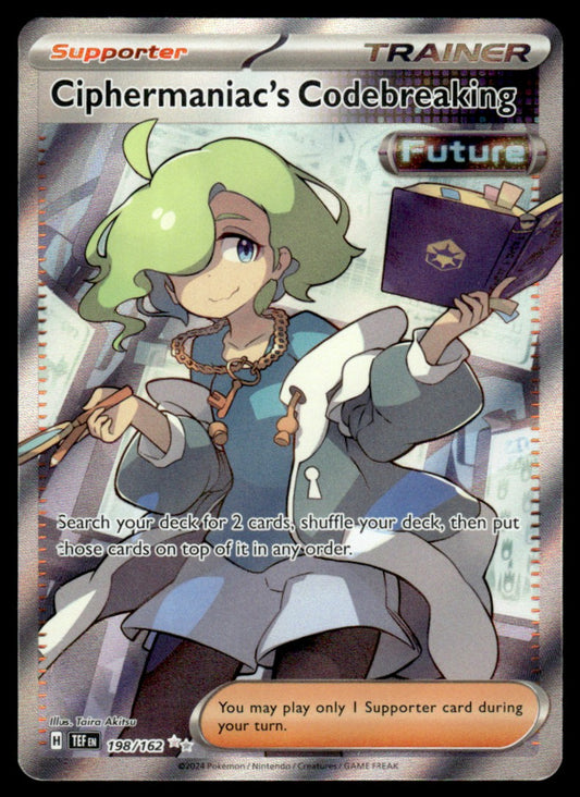 Ciphermaniac's Codebreaking 198 - Temporal Forces - Scarlet & Violet