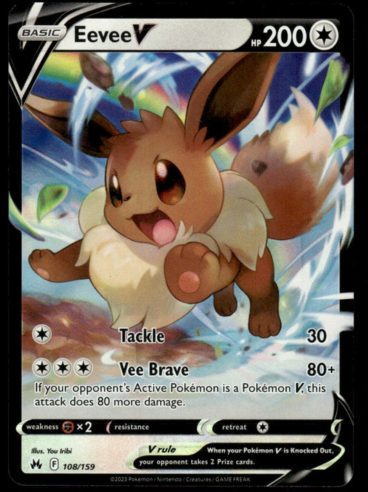 Eevee V 108/159 - Crown Zenith - Sword & Shield
