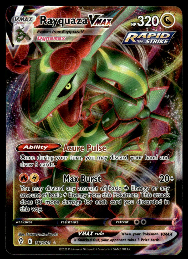 Rayquaza VMAX 111/203 - Evolving Skies - Sword & Shield