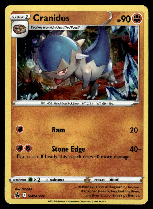 Cranidos (Cosmo Holo) SWSH274/PRSS - Sword & Shield Promos - Sword & Shield