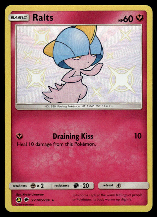 NM Ralts SV34 - Burning Shadows
