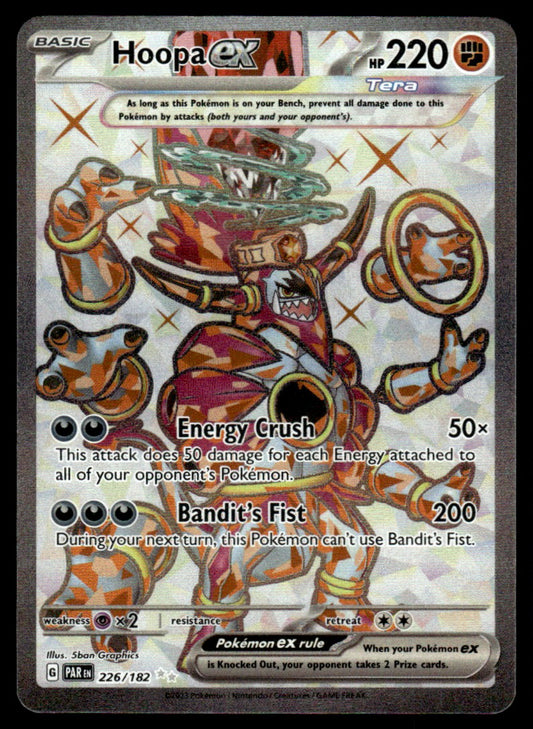 Hoopa ex 226/182 - Paradox Rift - Scarlet & Violet