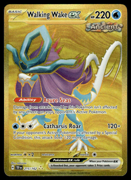 Walking Wake ex 215/162 - Temporal Forces - Scarlet & Violet