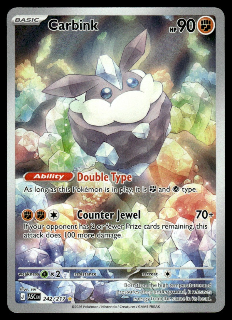 Carbink 242/217 - Ascended Heroes - Mega Evolution
