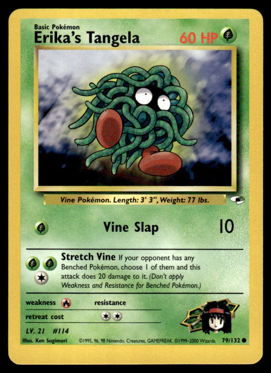 LP Erika’s Tangela 79 No Holo - Gym Heroes