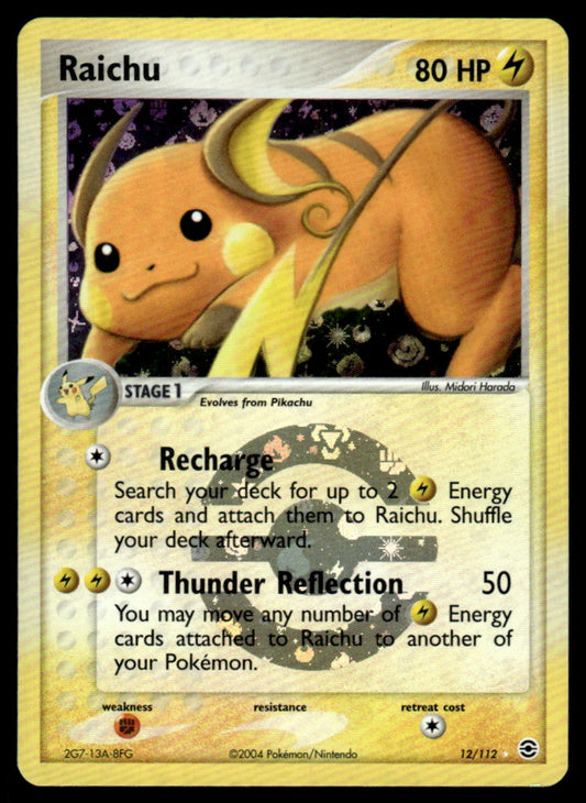 NM - Raichu 12 - Reverse - FireRed & LeafGreen