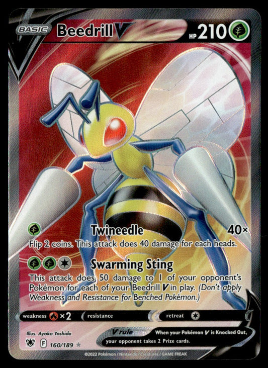 Beedrill V 160/189 - Astral Radiance - Sword & Shield