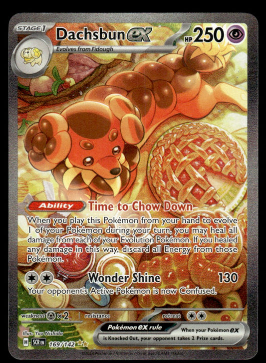 Dachsbun ex 169/142 - Stellar Crown - Scarlet & Violet