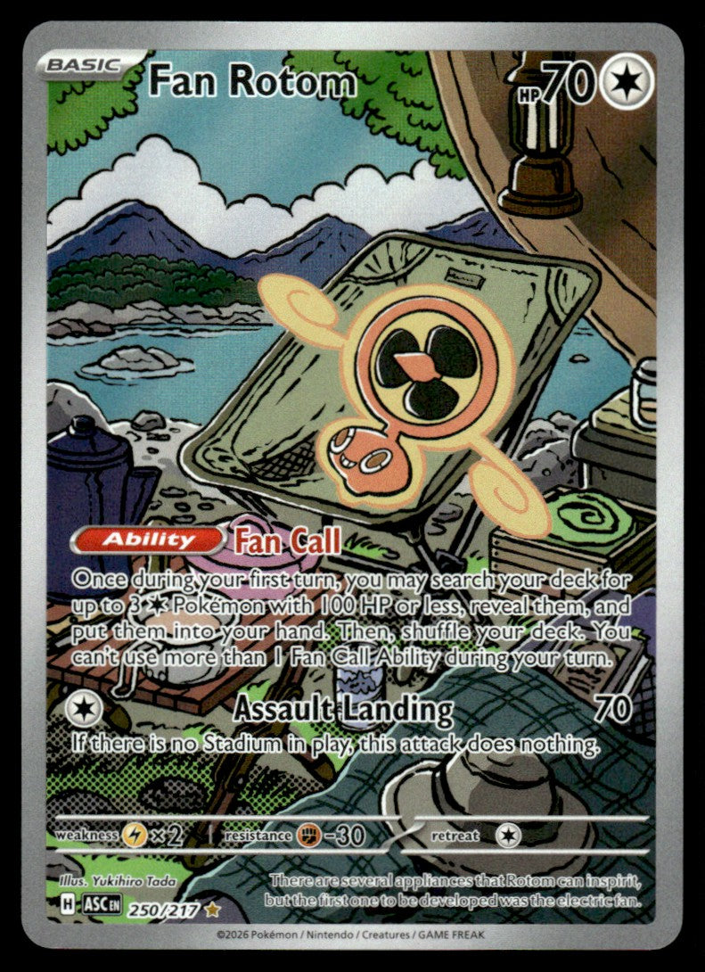 Fan Rotom 250/217 - Ascended Heroes - Mega Evolution
