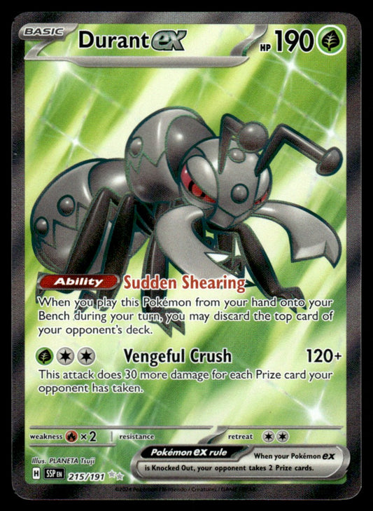 Durant ex 215/191 - Surging Sparks - Scarlet & Violet